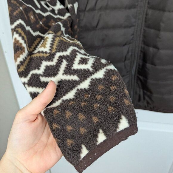 LRL | Brown Geometric Hybrid Jacket Size XL - Picture 6 of 9